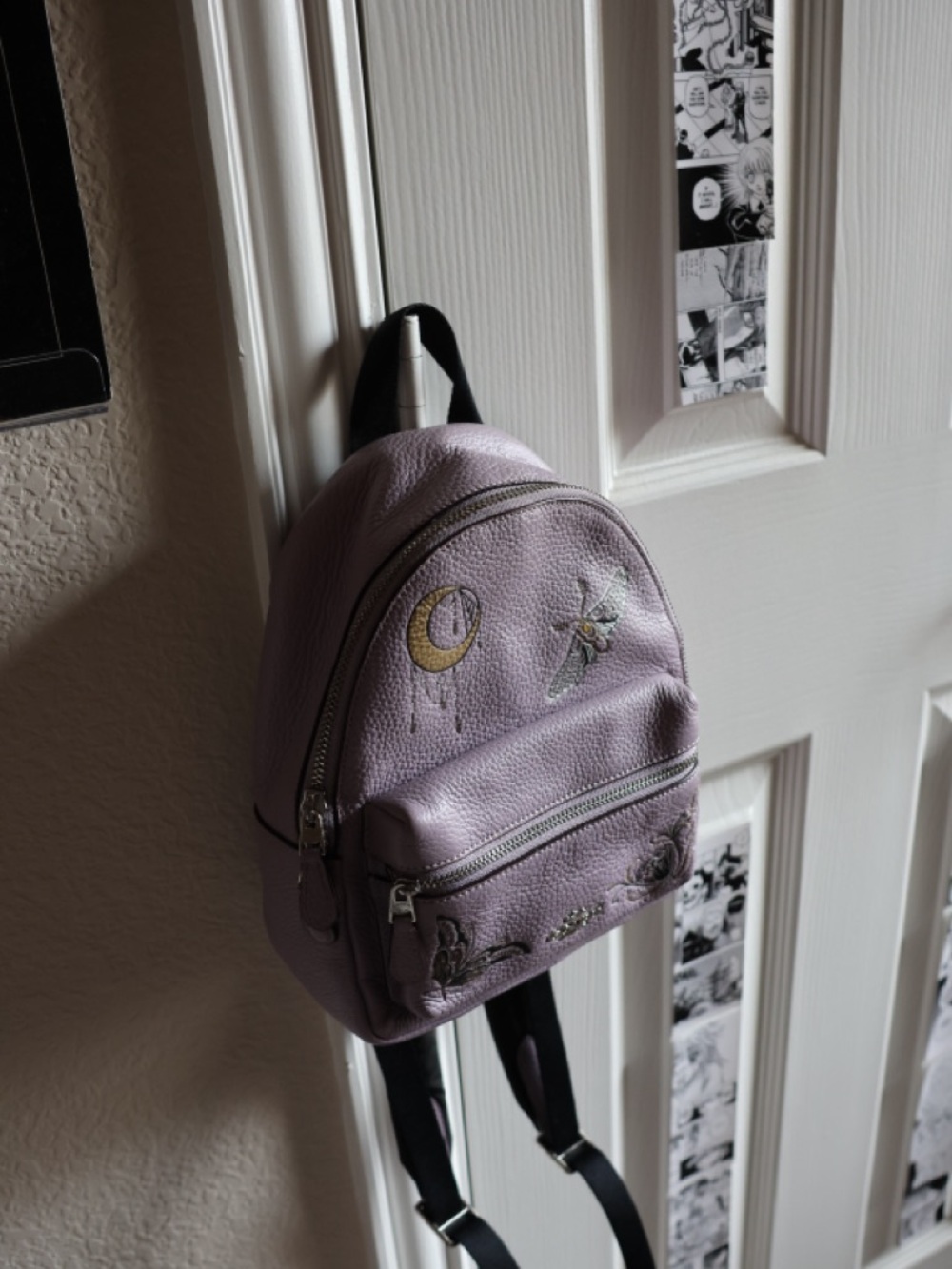 Coach x Chelsea Champlain Lilac Leather Backpack FF7789